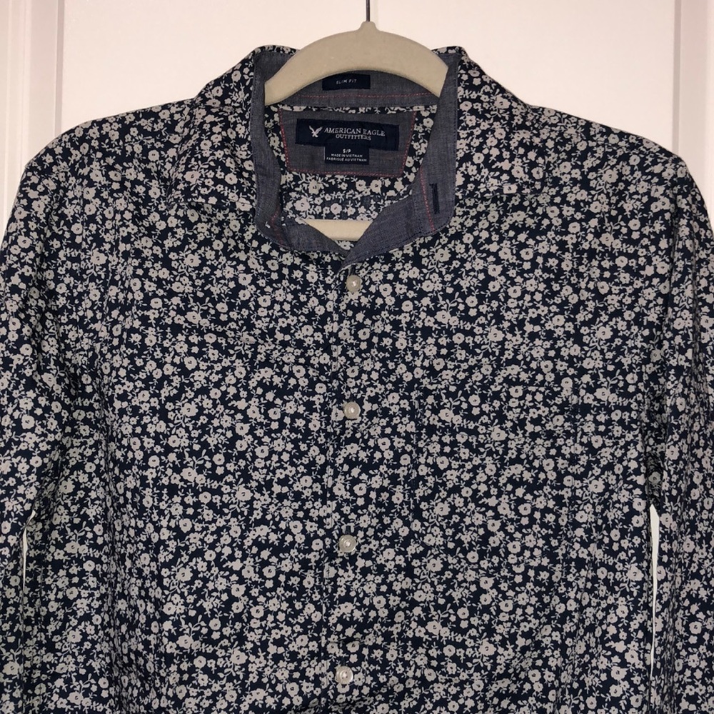 Aeo Slim Fit Button Down - image 4